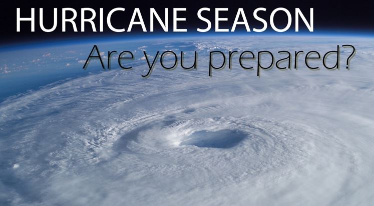 hurricane season - are you prepared